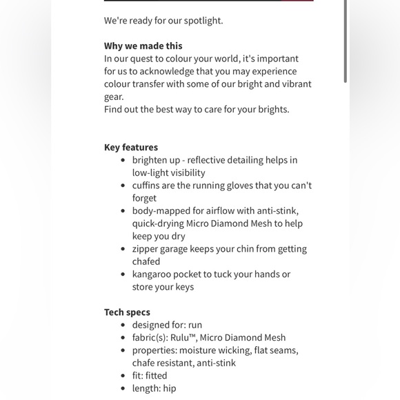 Lululemon Star Runner Pullover Black Size 8 - Picture 6 of 16